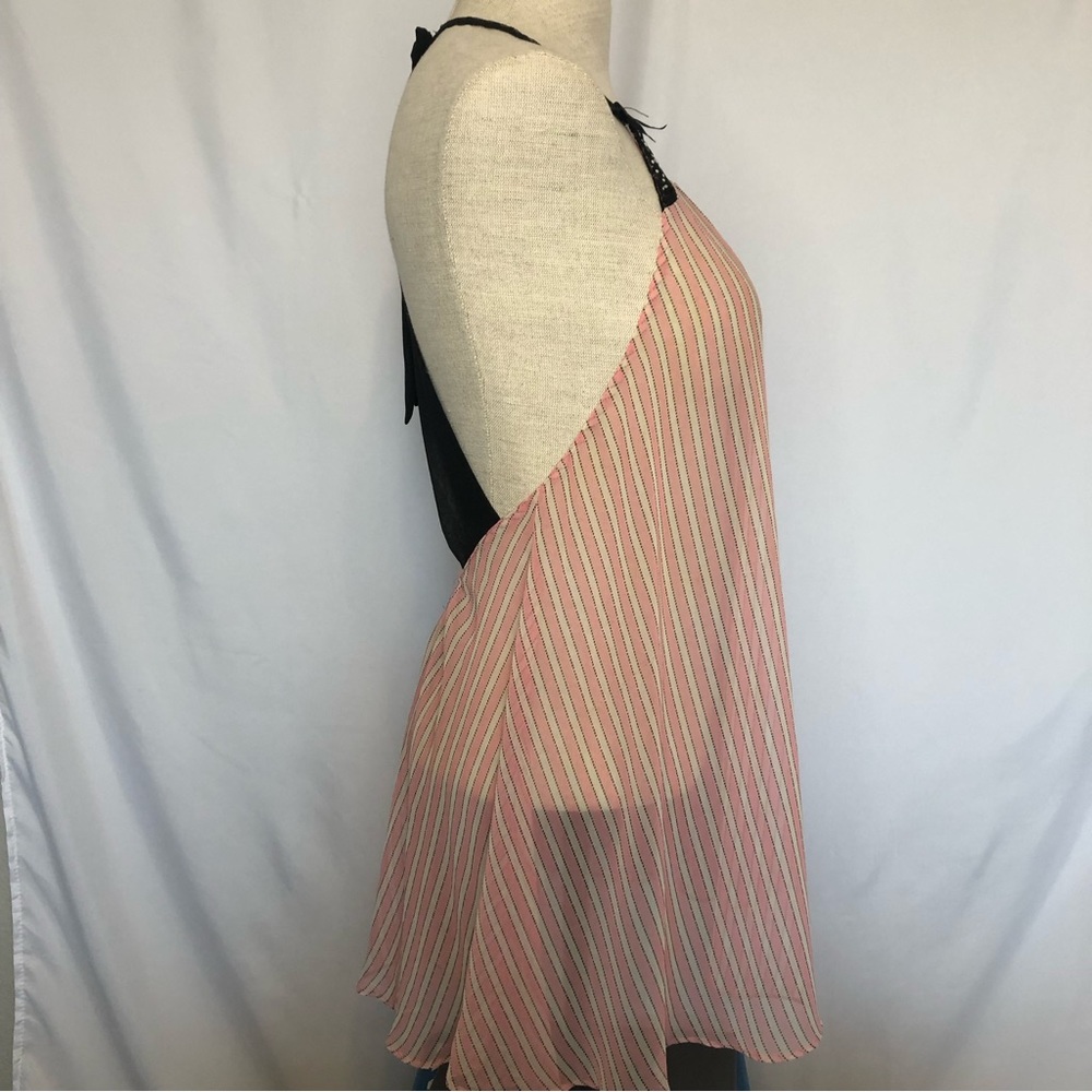 Victoria’s Secret Pink And White Stripe Sheer Nightgown - Picture 6 of 12